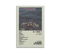 YWROLERYRY Not Waving, But Drowning Loyle Carner Album Posters Aesthetic Wall Art Canvas Vintage Poster Decorative Painting Living Room Bed Room Decor16x24inch(40x60cm) Unframe-style