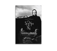 YWROLERYRY The Seventh Seal Movie Posters Aesthetic Wall Art Canvas Vintage Poster Decorative Painting Living Room Bed Room Decor20x30inch(50x75cm) Unframe-style