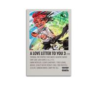 YWROLERYRY Trippie Redd A Love Letter to You 3 Posters Aesthetic Wall Art Canvas Vintage Poster Decorative Painting Living Room Bed Room Decor16x24inch(40x60cm) Unframe-style