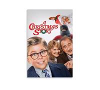 YWRRWQBER A Christmas Story Posters Aesthetic Wall Art Canvas Decor Vintage Poster Decorative Painting for Living Room Bed Room 20x30inch(50x75cm) Unframe-style