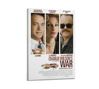 YWRRWQBER Charlie Wilson's War Posters Aesthetic Wall Art Canvas Decor Vintage Poster Decorative Painting for Living Room Bed Room 16x24inch(40x60cm) Frame-style