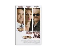 YWRRWQBER Charlie Wilson's War Posters Aesthetic Wall Art Canvas Decor Vintage Poster Decorative Painting for Living Room Bed Room 24x36inch(60x90cm) Unframe-style