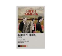 YWRRWQBER Goodbye Blues- The Hush Sound Posters Aesthetic Wall Art Canvas Decor Vintage Poster Decorative Painting for Living Room Bed Room 16x24inch(40x60cm) Unframe-style