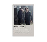 YWRRWQBER Hemlock Grove Posters Aesthetic Wall Art Canvas Decor Vintage Poster Decorative Painting for Living Room Bed Room 16x24inch(40x60cm) Unframe-style