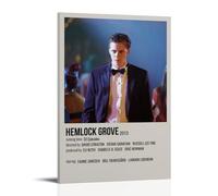 YWRRWQBER Hemlock Grove Posters Aesthetic Wall Art Canvas Decor Vintage Poster Decorative Painting for Living Room Bed Room 16x24inch(40x60cm) Frame-style