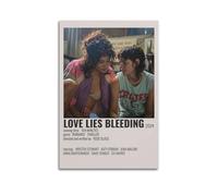 YWRRWQBER Love Lies Bleeding Posters Aesthetic Wall Art Canvas Decor Vintage Poster Decorative Painting for Living Room Bed Room 08x12inch(20x30cm) Unframe-style