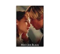 YWRRWQBER Meet Joe Black Posters Aesthetic Wall Art Canvas Decor Vintage Poster Decorative Painting for Living Room Bed Room 12x18inch(30x45cm) Unframe-style