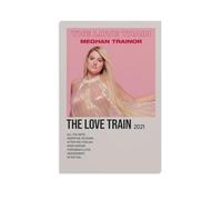 YWRRWQBER Meghan Trainor Posters Aesthetic Wall Art Canvas Decor Vintage Poster Decorative Painting for Living Room Bed Room 24x36inch(60x90cm) Unframe-style