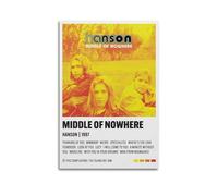 YWRRWQBER Middle Of Nowhere by Hanson Album Posters Aesthetic Wall Art Canvas Decor Vintage Poster Decorative Painting for Living Room Bed Room 16x24inch(40x60cm) Unframe-style