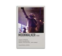 YWRRWQBER Moonwalker Posters Aesthetic Wall Art Canvas Decor Vintage Poster Decorative Painting for Living Room Bed Room 08x12inch(20x30cm) Unframe-style