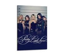 YWRRWQBER Pretty Little Liars Posters Aesthetic Wall Art Canvas Decor Vintage Poster Decorative Painting for Living Room Bed Room 20x30inch(50x75cm) Frame-style