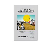 YWRRWQBER Redbone - Come And Get Your Love Posters Aesthetic Wall Art Canvas Decor Vintage Poster Decorative Painting for Living Room Bed Room 16x24inch(40x60cm) Unframe-style