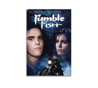 YWRRWQBER Rumble Fish Posters Aesthetic Wall Art Canvas Decor Vintage Poster Decorative Painting for Living Room Bed Room 20x30inch(50x75cm) Unframe-style
