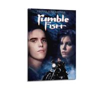 YWRRWQBER Rumble Fish Posters Aesthetic Wall Art Canvas Decor Vintage Poster Decorative Painting for Living Room Bed Room 08x12inch(20x30cm) Frame-style