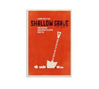 YWRRWQBER Shallow Grave Posters Aesthetic Wall Art Canvas Decor Vintage Poster Decorative Painting for Living Room Bed Room 12x18inch(30x45cm) Unframe-style
