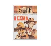YWRRWQBER The Alamo Posters Aesthetic Wall Art Canvas Decor Vintage Poster Decorative Painting for Living Room Bed Room 16x24inch(40x60cm) Unframe-style