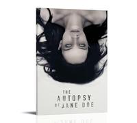 YWRRWQBER The Autopsy of Jane Doe Posters Aesthetic Wall Art Canvas Decor Vintage Poster Decorative Painting for Living Room Bed Room 12x18inch(30x45cm) Frame-style