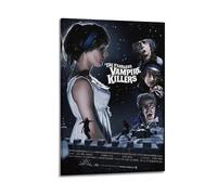 YWRRWQBER The Fearless Vampire Killers Posters Aesthetic Wall Art Canvas Decor Vintage Poster Decorative Painting for Living Room Bed Room 08x12inch(20x30cm) Frame-style
