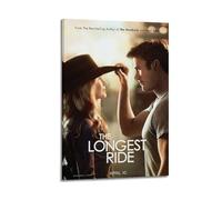 YWRRWQBER The Longest Ride Posters Aesthetic Wall Art Canvas Decor Vintage Poster Decorative Painting for Living Room Bed Room 08x12inch(20x30cm) Frame-style