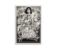 YWRRWQBER The Rocky Horror Picture Show Movie10 Posters Aesthetic Wall Art Canvas Decor Vintage Poster Decorative Painting for Living Room Bed Room 12x18inch(30x45cm) Unframe-style
