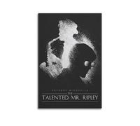 YWRRWQBER The Talented Mr. Ripley Posters Aesthetic Wall Art Canvas Decor Vintage Poster Decorative Painting for Living Room Bed Room 12x18inch(30x45cm) Unframe-style