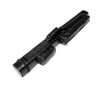 YWRU 2 X 2 Hard Pool Cue Case for Billiard Cue 88cm Holds 2ps Pool Cue Artificial Leather Hard Cue Bag for 2 Butts 2 Shafts