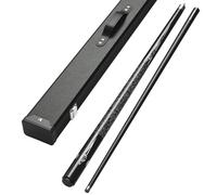 YWRU Carbon Fiber Pool Cue Stick 58 Inch 10mm/11.5mm/13mm Tip Professional Snooker Cue 1/2 Jointed Maple Wood Handmade Billiard Low Deflection Pool Stick 19-20oz(Size:11.5mm,Color:#3)