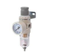 YWRWUPMGK 1pcs AFR2000 Compressed Air Filter Compressor Pressure Regulating Reducing Valve Valves Pneumatic Parts Tool Tools G1/4(AFR2000-2xPC4-G02)