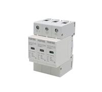 YWRWUPMGK 3P DC SPD Solar Surge Protector 500V 600V 800V 1000V Outdoor Power Arrester Lightning Protection Device 10-20/20-40/30-60KA(30-60ka,DC 800V)