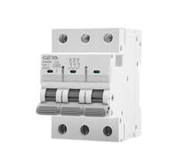 YWRWUPMGK GYM9H 3P 10KA MCB Din Rail Mini Circuit Breaker 6A-63A AC Type Direct(25v)