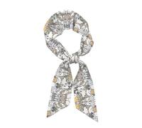 YWSOTRE Cartoon Doodle Dogs, Neck Scarves, Neckerchief Headband, Women's Fashion Scarf