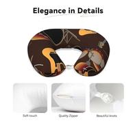 YWSOTRE Rock Pattern Of Retro Drums,Memory Foam Travel Pillow Airplane Neck Pillow Car Home Office Camping