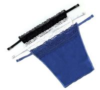 YWTAENOH 3Pcs Lady Lace Clip-on Mock Camisole Bra Insert Overlay Modesty Panel Vest Camisoles