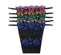 YWTAENOH 5Pcs Lady Lace Clip-on Mock Camisole Bra Insert Overlay Modesty Panel Vest Tanks Camisoles