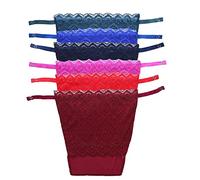 YWTAENOH 6Pcs Lady Lace Clip-on Mock Camisole Double Layers Bra Insert Overlay Modesty Panel Vest Tanks for Women