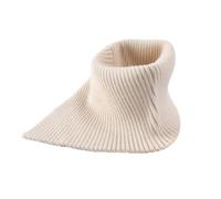 YWTAENOH Winter Turtleneck Dickey Collar Detachable Triangular Scarf Ribbed Knitted Warmer Neck Guard Scarf for Women and Men