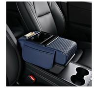 YWUANNMGAZ Car Arm Rest Cushion For Renault Kadjar 2015-2024 2025, Center Console Armrest Pillow Car Armrest Pad Trucks With Cup Holder, Armrest Pad Storage Bag(Blue)