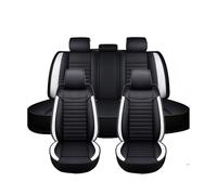 YWUANNMGAZ Car Seat Covers For BMW X1 2016-2024, Universal Leather Car Seat Covers, Breathable And Waterproof Seat Cover Full Set(White)