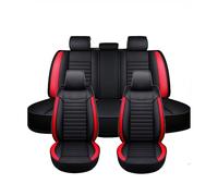YWUANNMGAZ Car Seat Covers Full Set For Chevrolet Equinox 2005-2025,Universal Fit 5 Breathable, Waterproof, Durable, With Anti - Slip Design Full Set (2 Front + Rear Bench)(Red)