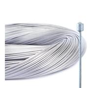 YWUIPGS 5/10pcs Brake & Shift Cable Kit - 2M Stainless Steel Inner Wire for Road Bike, MTB, Fixie, Hybrid - Universal Gear Cable Line Replacement Set(10pcs Shifter Cable)