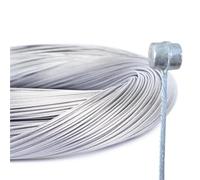 YWUIPGS 5/10pcs Brake & Shift Cable Kit - 2M Stainless Steel Inner Wire for Road Bike, MTB, Fixie, Hybrid - Universal Gear Cable Line Replacement Set(10pcs MTB BrakeCable)