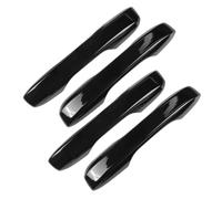 YWUIPGS for Civic 2022-2025 11th Gen Sedan Hatchback Type R Si Hybrid Gloss Black Door Handle Covers, ABS Plastic Exterior Handle Protector Guard Trim, 4PCS Set