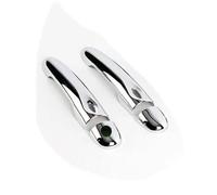 YWUIPGS for Megane 3 MK3 III 2008-2015 Chrome Door Handle Covers, ABS Plastic Exterior Handle Protector Guard Trim, 4PCS Set (Hatchback & Coupe Models)(2Dr 1 Key 2 Buttons)