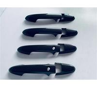 YWUIPGS for WR-V DG5 2024-2025 ABS Chrome Door Handle Covers with Smart Key Hole Cap, Exterior Handle Protector Guard Trim Molding, 4PCS Set(Carbon Fiber Style)