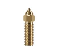 YWXCBNCI Nozzle Compatible With K1 Max Ender 3 V3 KE CR-M4 Bimetal Plated Copper Hard Steel Brass For Vyper SV06 Plus/SV07(1x Brass,0.2mm)