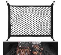 YWXKZZMX Car Boot Cargo Net, Alfa Romeo Stelvio SUV 2017-2022, Black Nylon, Rubber Band Fastener, SUV Compatible
