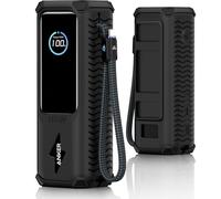 YWXTW Silicone Case For Anker 25000mAh Power Bank - Shockproof Drop-Resistant, Built-In Cable Storage | Non-Slip Grip, Hidden Dust Plug Full-Wrap Protective Cover For Anker Power Bank 165w Accessories