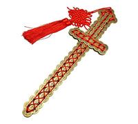 YWXXKL Bagua Mirror Ornament bagua mirror feng shui Chinese Bagua Concave Mirror Feng Shui Ching Emperor Coin Sword Knife Hanging Charm Treasure Basin Ornaments/Feng Shui Wealth Tree