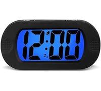 YWYHHM Digital Alarm Clock,Bedside Alarm Clock,Large LED Display Clocks With Backlit Display Snooze Smart Brightness Sensor,Kids Digital Clock,Travel Clock, Alarm Clocks for Bedroom Home Office