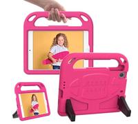 YWYNI iPad Mini 5/4/3/2/1 Case for Kids, Durable Shockproof Protective Handle Bumper Stand Cover for Apple 7.9 inch iPad Mini 5th,4th,3rd,2nd,1st Generation-Rose